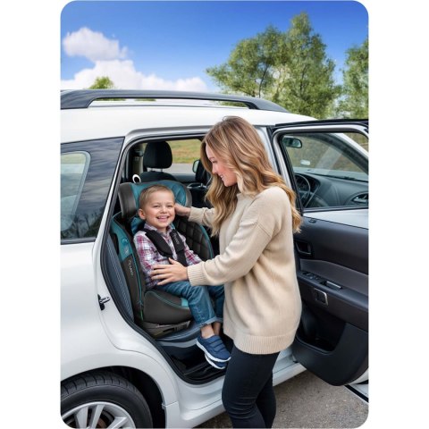 Fotelik samochodowy Nukido Prestige Line czarno-niebieski 0-36 kg ISOFIX Nukido Fotelik samochodowy Nukido Prestige Line czarno-niebieski 0-36 kg ISOFIX Nukido