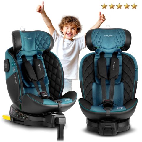 Fotelik samochodowy Nukido Prestige Line czarno-niebieski 0-36 kg ISOFIX Nukido Fotelik samochodowy Nukido Prestige Line czarno-niebieski 0-36 kg ISOFIX Nukido