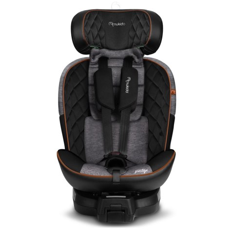 Fotelik samochodowy Nukido Prestige Line czarno-szary 0-36 kg ISOFIX Nukido Fotelik samochodowy Nukido Prestige Line czarno-szary 0-36 kg ISOFIX Nukido