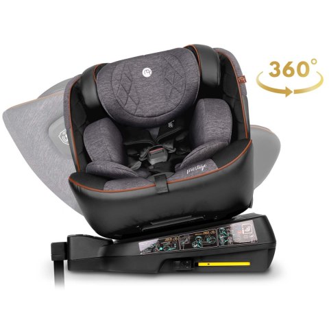 Fotelik samochodowy Nukido Prestige Line czarno-szary 0-36 kg ISOFIX Nukido Fotelik samochodowy Nukido Prestige Line czarno-szary 0-36 kg ISOFIX Nukido