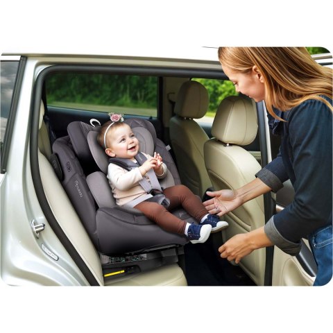 Fotelik samochodowy Nukido Prestige Line szary 0-36 kg ISOFIX Nukido Fotelik samochodowy Nukido Prestige Line szary 0-36 kg ISOFIX Nukido