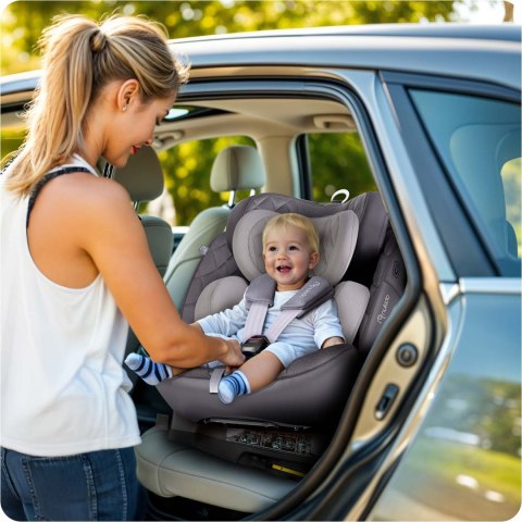 Fotelik samochodowy Nukido Prestige Line szary 0-36 kg ISOFIX Nukido Fotelik samochodowy Nukido Prestige Line szary 0-36 kg ISOFIX Nukido