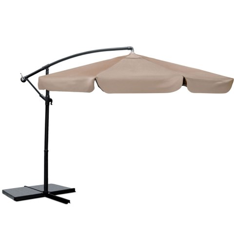 Parasol ogrodowy składany 8 segmentowy 350 cm z pokrowcem Plonos PL-881 Plonos