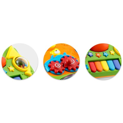 Chodzik edukacyjny z muzyką 2w1 RK-744 Ricokids biały Ricokids Chodzik edukacyjny z muzyką 2w1 RK-744 Ricokids biały Ricokids