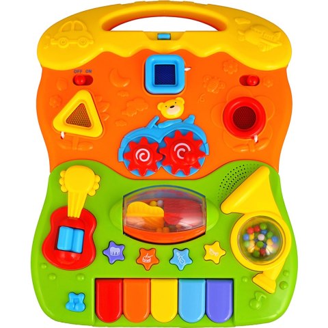 Chodzik edukacyjny z muzyką 2w1 RK-744 Ricokids biały Ricokids Chodzik edukacyjny z muzyką 2w1 RK-744 Ricokids biały Ricokids