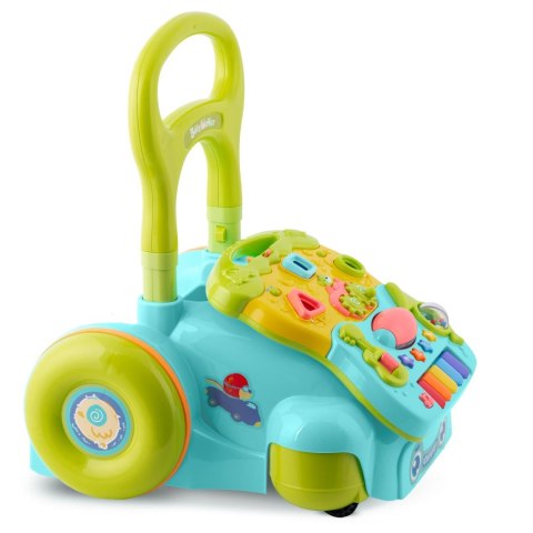 Chodzik edukacyjny z muzyką 2w1 RK-744 Ricokids turkusowy Ricokids Chodzik edukacyjny z muzyką 2w1 RK-744 Ricokids turkusowy Ricokids