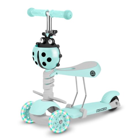 Hulajnoga trójkołowa Ricokids Buggy - miętowa Ricokids Hulajnoga trójkołowa Ricokids Buggy - miętowa Ricokids