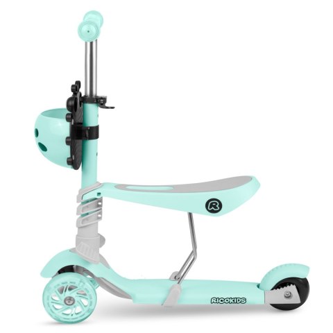 Hulajnoga trójkołowa Ricokids Buggy - miętowa Ricokids Hulajnoga trójkołowa Ricokids Buggy - miętowa Ricokids