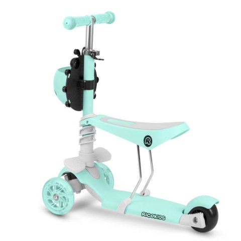 Hulajnoga trójkołowa Ricokids Buggy - miętowa Ricokids Hulajnoga trójkołowa Ricokids Buggy - miętowa Ricokids