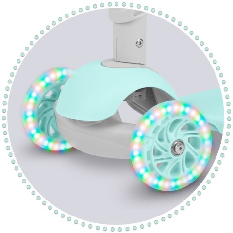Hulajnoga trójkołowa Ricokids Buggy - miętowa Ricokids Hulajnoga trójkołowa Ricokids Buggy - miętowa Ricokids