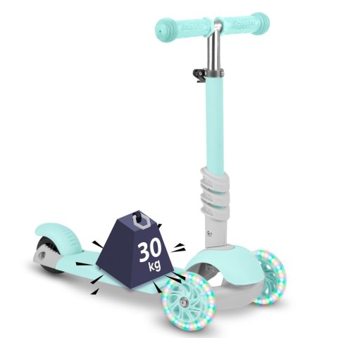 Hulajnoga trójkołowa Ricokids Buggy - miętowa Ricokids Hulajnoga trójkołowa Ricokids Buggy - miętowa Ricokids