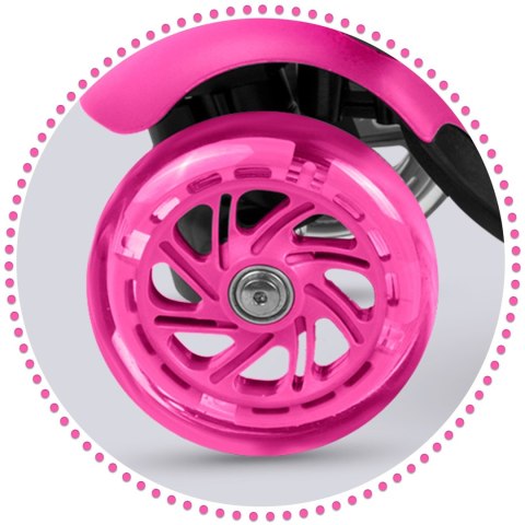 Hulajnoga trójkołowa Ricokids Buggy - różowa Ricokids Hulajnoga trójkołowa Ricokids Buggy - różowa Ricokids