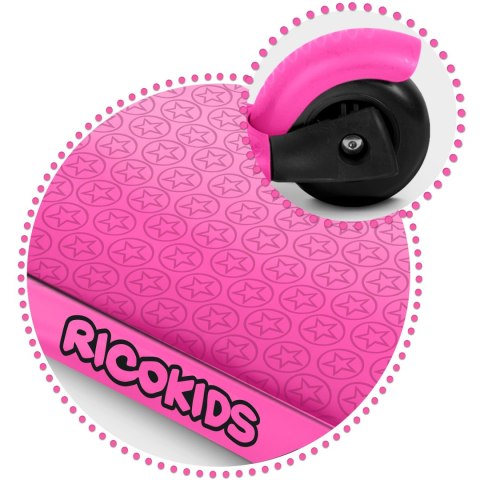 Hulajnoga trójkołowa Ricokids Buggy - różowa Ricokids Hulajnoga trójkołowa Ricokids Buggy - różowa Ricokids