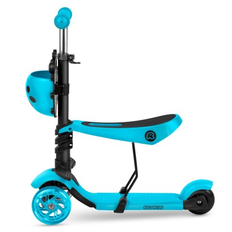 Hulajnoga trójkołowa Ricokids Buggy - turkusowa Ricokids Hulajnoga trójkołowa Ricokids Buggy - turkusowa Ricokids