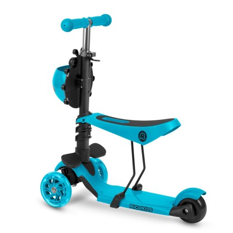 Hulajnoga trójkołowa Ricokids Buggy - turkusowa Ricokids Hulajnoga trójkołowa Ricokids Buggy - turkusowa Ricokids
