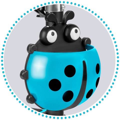 Hulajnoga trójkołowa Ricokids Buggy - turkusowa Ricokids Hulajnoga trójkołowa Ricokids Buggy - turkusowa Ricokids