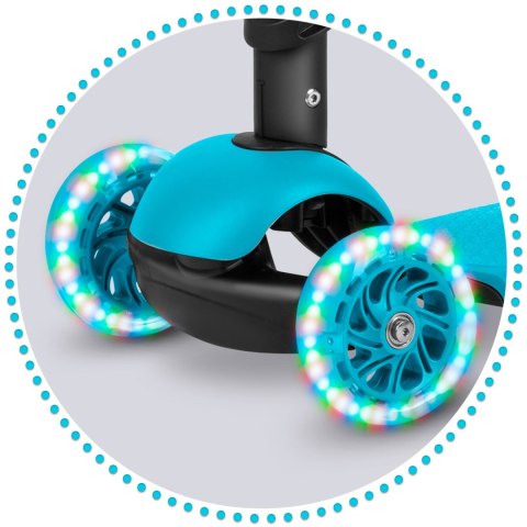 Hulajnoga trójkołowa Ricokids Buggy - turkusowa Ricokids Hulajnoga trójkołowa Ricokids Buggy - turkusowa Ricokids