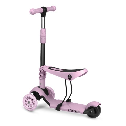 Hulajnoga trójkołowa Ricokids Cubi - różowa Ricokids Hulajnoga trójkołowa Ricokids Cubi - różowa Ricokids