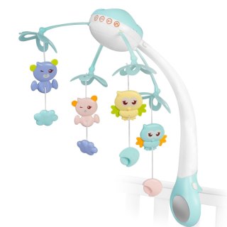 Karuzela do łóżeczka z projektorem RK-813 niebieska Ricokids