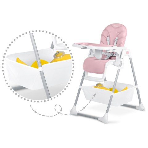 Krzesełko do karmienia Ricokids Tulo różowe Ricokids Krzesełko do karmienia Ricokids Tulo różowe Ricokids