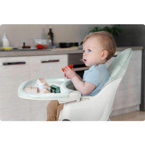 Krzesełko do karmienia ze stolikiem Milo zielone Ricokids Krzesełko do karmienia ze stolikiem Milo zielone Ricokids