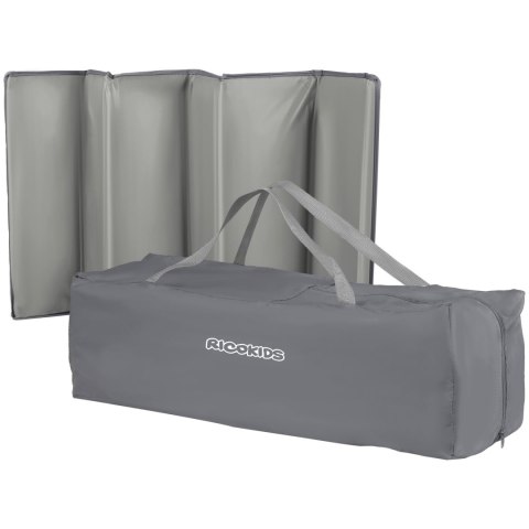 Łóżeczko turystyczne 125 x 65 x 78 cm RK-240 jasno szare Ricokids Łóżeczko turystyczne 125 x 65 x 78 cm RK-240 jasno szare Ricokids