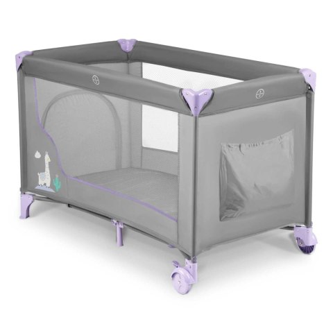 Łóżeczko turystyczne 125 x 65 x 78 cm RK-240 szaro-lawendowe Ricokids Łóżeczko turystyczne 125 x 65 x 78 cm RK-240 szaro-lawendowe Ricokids