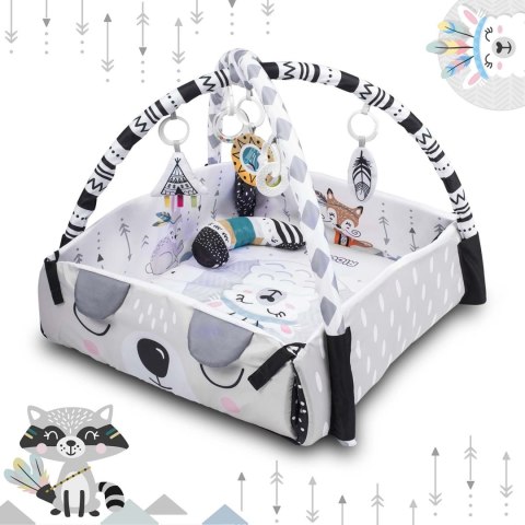 Mata interaktywna edukacyjna 110 x 100 cm Boho Ricokids Ricokids Mata interaktywna edukacyjna 110 x 100 cm Boho Ricokids Ricokids