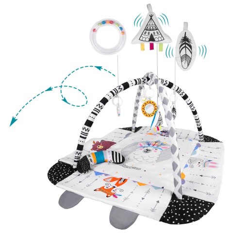 Mata interaktywna edukacyjna 110 x 100 cm Boho Ricokids Ricokids Mata interaktywna edukacyjna 110 x 100 cm Boho Ricokids Ricokids