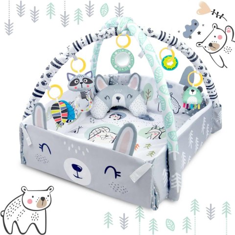 Mata interaktywna edukacyjna 110 x 100 cm Królik Ricokids Ricokids Mata interaktywna edukacyjna 110 x 100 cm Królik Ricokids Ricokids
