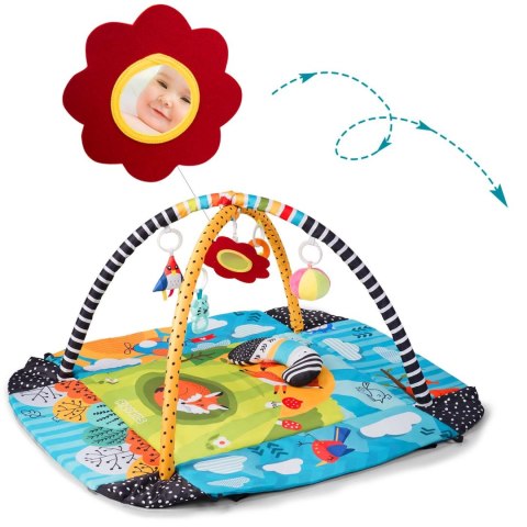 Mata interaktywna edukacyjna 110 x 100 cm Lisek Ricokids Ricokids Mata interaktywna edukacyjna 110 x 100 cm Lisek Ricokids Ricokids
