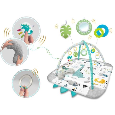 Mata interaktywna edukacyjna 110 x 100 cm Nessi Ricokids Ricokids Mata interaktywna edukacyjna 110 x 100 cm Nessi Ricokids Ricokids