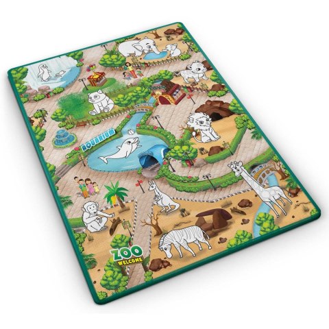 Mata piankowa do kolorowania zwijana 120 x 90 x 0,3 cm Ricokids RK-344 Ricokids Mata piankowa do kolorowania zwijana 120 x 90 x 0,3 cm Ricokids RK-344 Ricokids