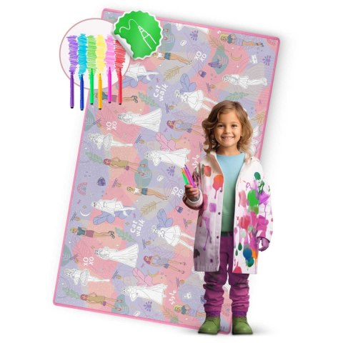 Mata piankowa do kolorowania zwijana 200 x 120 x 0,3 cm Ricokids RK-343 Ricokids Mata piankowa do kolorowania zwijana 200 x 120 x 0,3 cm Ricokids RK-343 Ricokids