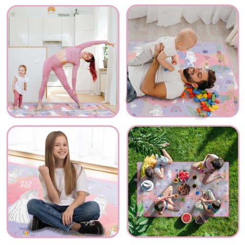 Mata piankowa do kolorowania zwijana 200 x 120 x 0,3 cm Ricokids RK-343 Ricokids Mata piankowa do kolorowania zwijana 200 x 120 x 0,3 cm Ricokids RK-343 Ricokids