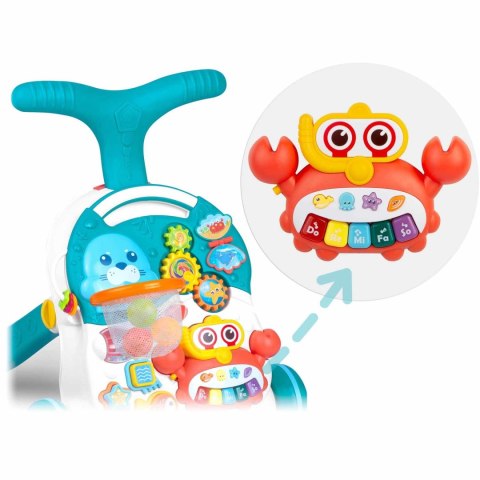 Pchacz stolik edukacyjny 3w1 RK-810 biało-niebieski Ricokids Pchacz stolik edukacyjny 3w1 RK-810 biało-niebieski Ricokids