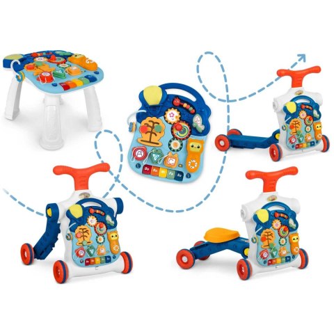 Stolik edukacyjny 4w1 Ricokids niebieski 781900 Ricokids Stolik edukacyjny 4w1 Ricokids niebieski 781900 Ricokids