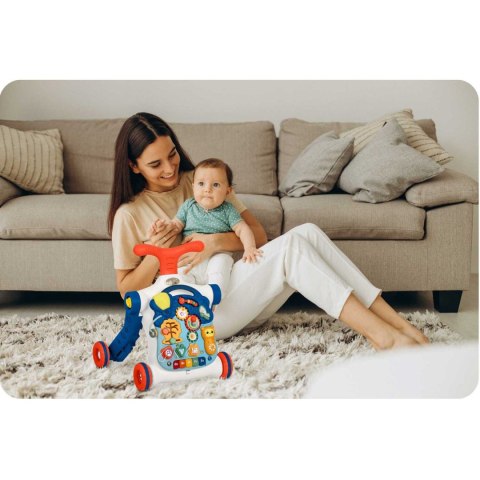 Stolik edukacyjny 4w1 Ricokids niebieski 781900 Ricokids Stolik edukacyjny 4w1 Ricokids niebieski 781900 Ricokids