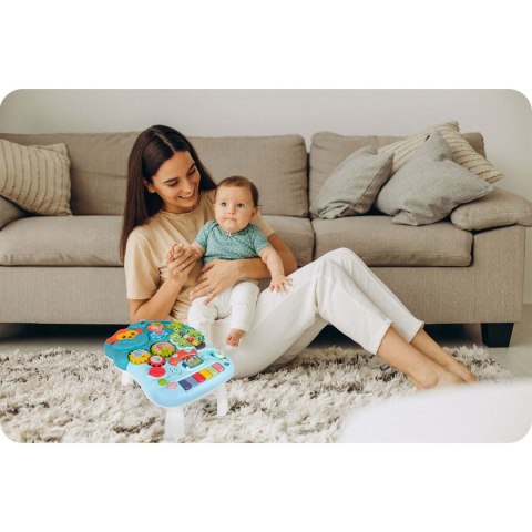 Stolik edukacyjny 4w1 Ricokids zielony 781500 Ricokids Stolik edukacyjny 4w1 Ricokids zielony 781500 Ricokids