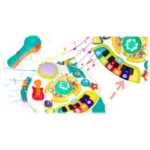 Stolik edukacyjny z muzyką BT RK-812 Ricokids Stolik edukacyjny z muzyką BT RK-812 Ricokids