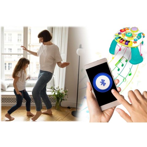 Stolik edukacyjny z muzyką BT RK-812 Ricokids Stolik edukacyjny z muzyką BT RK-812 Ricokids
