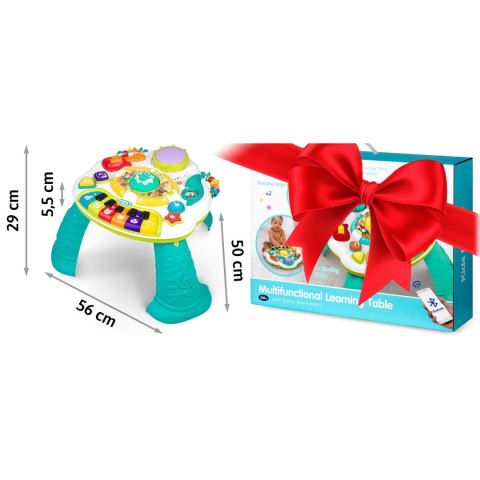Stolik edukacyjny z muzyką BT RK-812 Ricokids Stolik edukacyjny z muzyką BT RK-812 Ricokids