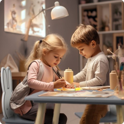 Stolik z dwoma krzesełkami dla dzieci Ricokids RC-847 Króliczek Ricokids Stolik z dwoma krzesełkami dla dzieci Ricokids RC-847 Króliczek Ricokids
