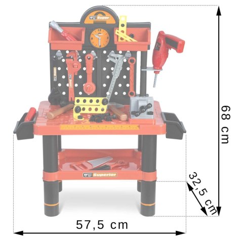 Warsztat dla dzieci Ricokids 772500 czerwony Ricokids Warsztat dla dzieci Ricokids 772500 czerwony Ricokids
