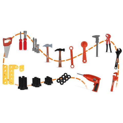 Warsztat dla dzieci Ricokids 772500 czerwony Ricokids Warsztat dla dzieci Ricokids 772500 czerwony Ricokids
