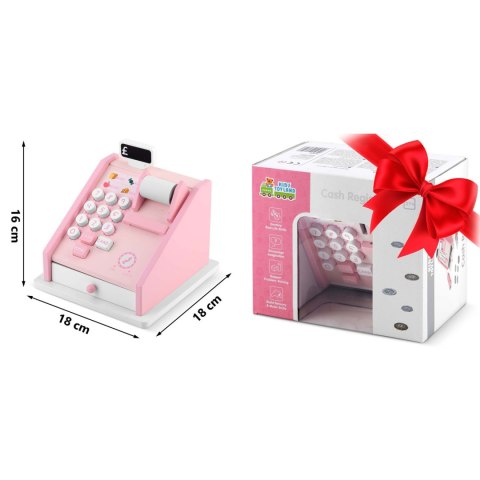 Drewniana zabawka kasa sklepowa RK-868 Ricokids Ricokids Drewniana zabawka kasa sklepowa RK-868 Ricokids Ricokids