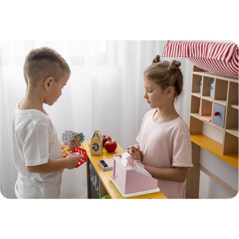 Drewniana zabawka kasa sklepowa RK-868 Ricokids Ricokids Drewniana zabawka kasa sklepowa RK-868 Ricokids Ricokids