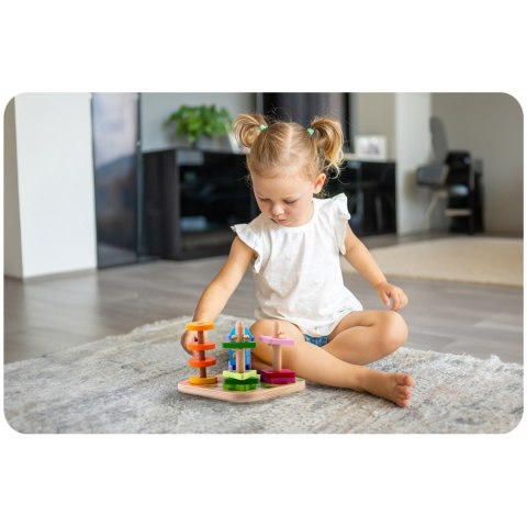 Drewniana zabawka sorter - układanka RK-866 Ricokids Ricokids Drewniana zabawka sorter - układanka RK-866 Ricokids Ricokids