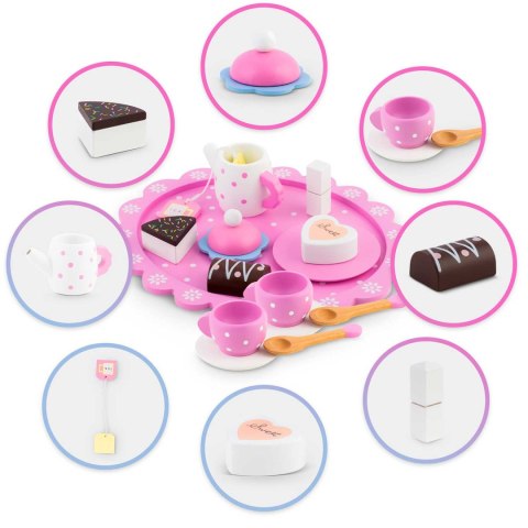 Drewniana zabawka zestaw do herbaty RK-869 Ricokids Ricokids Drewniana zabawka zestaw do herbaty RK-869 Ricokids Ricokids