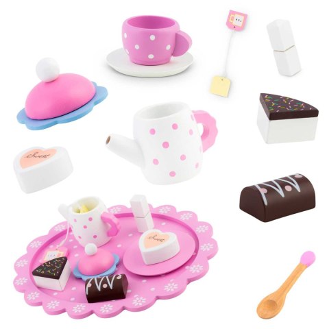 Drewniana zabawka zestaw do herbaty RK-869 Ricokids Ricokids Drewniana zabawka zestaw do herbaty RK-869 Ricokids Ricokids